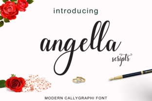 Angella Script: A Strategic Handwritten Calligraphy Font for Authentic Design