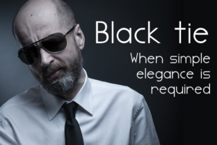 Black Tie: A Gothic Typeface Built for Real-World Versatility