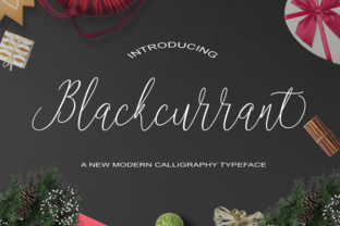 Blackcurrant: A Thin Script Font with Elegant Character
