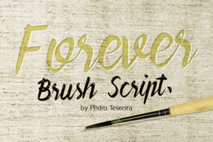 Forever Brush Script: The Handwritten Font That Brings Authenticity to Modern Design