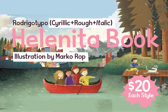 Helenita Book: A Practical Sans Serif Font for Everyday Design