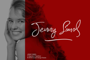 Jenny Simol: A Handwritten Script Font with Genuine Character