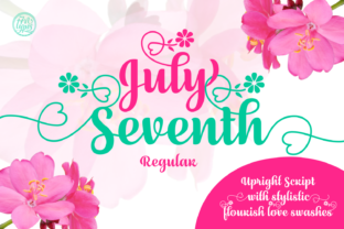 July Seventh: A Handcrafted Script Font That Delivers Depth and Versatility