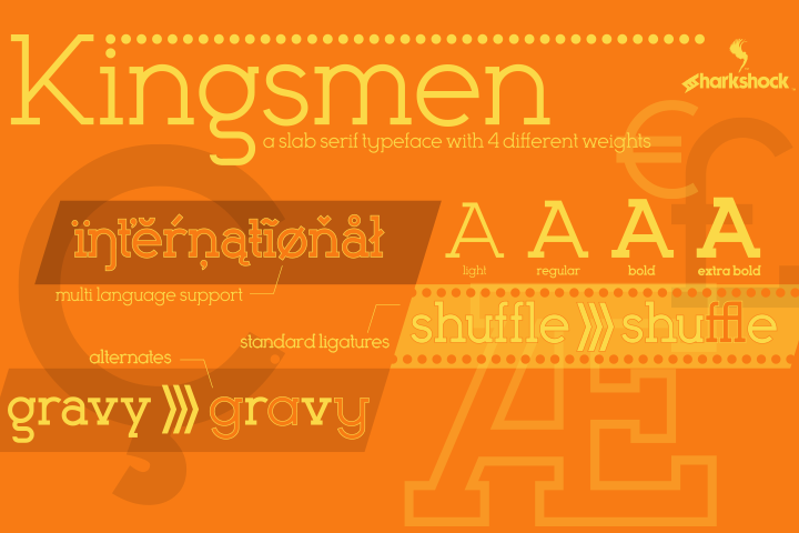 Kingsmen: A Display Font That Brings 19th Century Character to Modern Projects