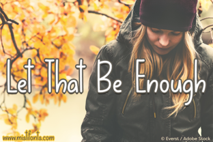 Let That Be Enough: A Handwritten Font for Creative Projects