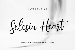 Selesia Heart: A Casual Calligraphy Font With Genuine Versatility