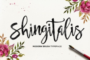 Shingitalis: A Handwritten Font That Brings Authenticity to Your Projects