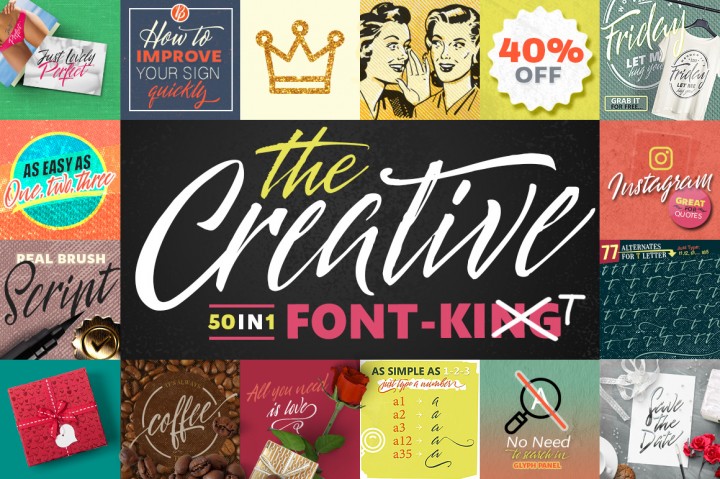 The Creative Font: Unlocking Instant Alternates and 2700 Glyphs
