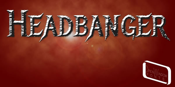 The Strategic Power of Headbanger: Why a Heavy Metal Font Deserves a Place in Your Creative Toolbox